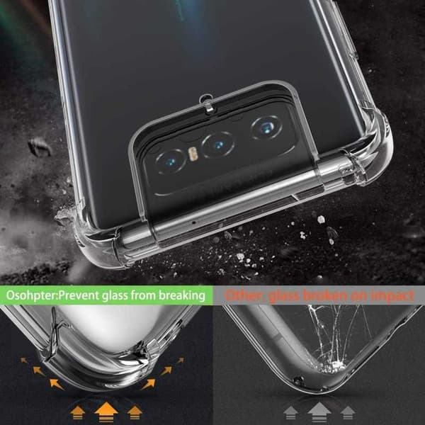 Zenfone 7 Pro stødabsorberende silikone Shell Shockr