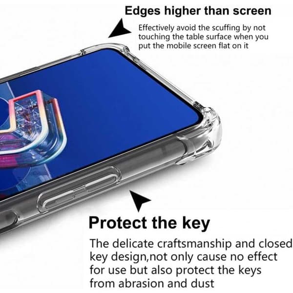 Zenfone 7 Pro stødabsorberende silikone Shell Shockr