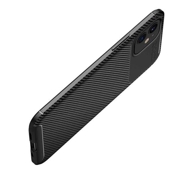 iPhone 12 Stöttåligt Slimmat Skal FullCarbon V4