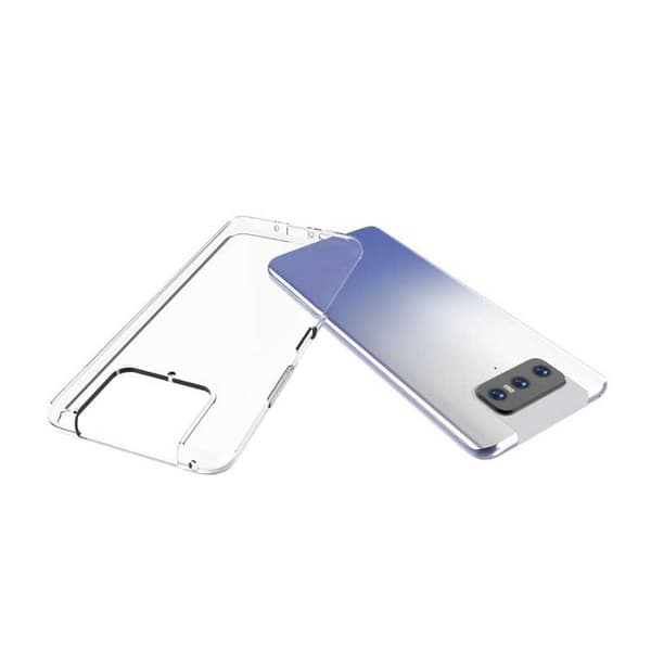 Zenfone 7 Pro Stöttåligt Genomskinligt Skal Simple