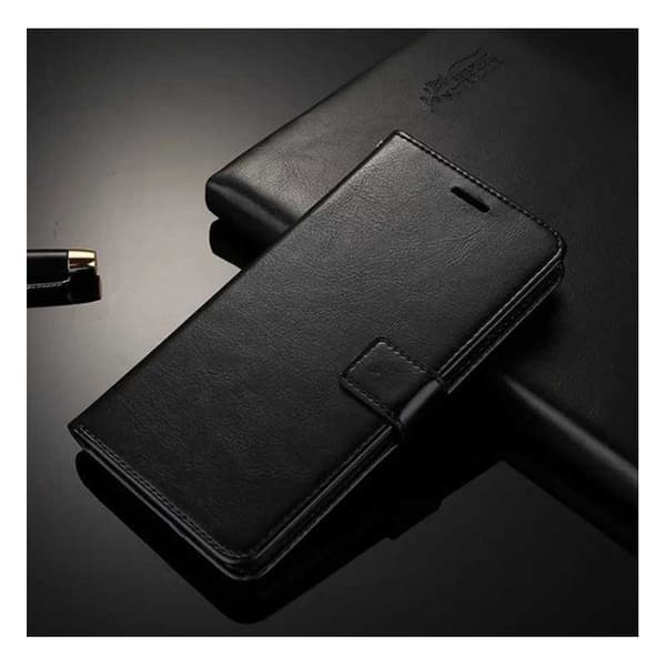 Zenfone 7 Pro Plånboksfodral PU-Läder 4-FACK Evry - Svart