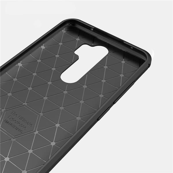 Stöttåligt Armor Carbon TPU-skal Xiaomi Redmi Note 8 Pro - Svart