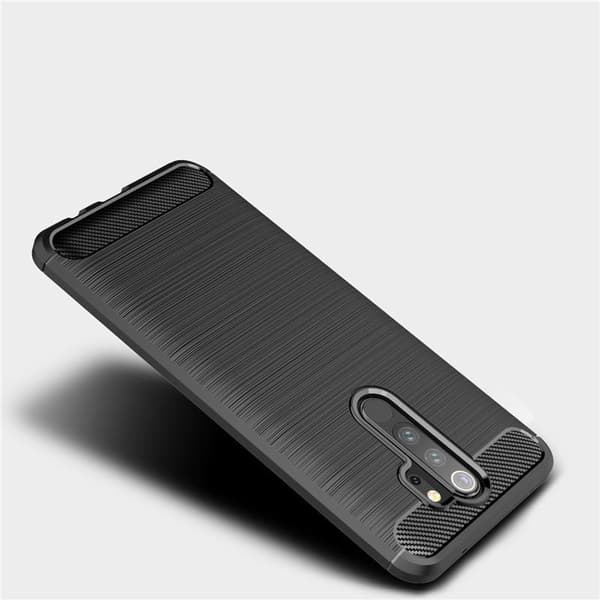 Stöttåligt Armor Carbon TPU-skal Xiaomi Redmi Note 8 Pro - Svart