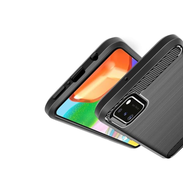Stöttåligt Armor Carbon TPU-skal Samsung A41