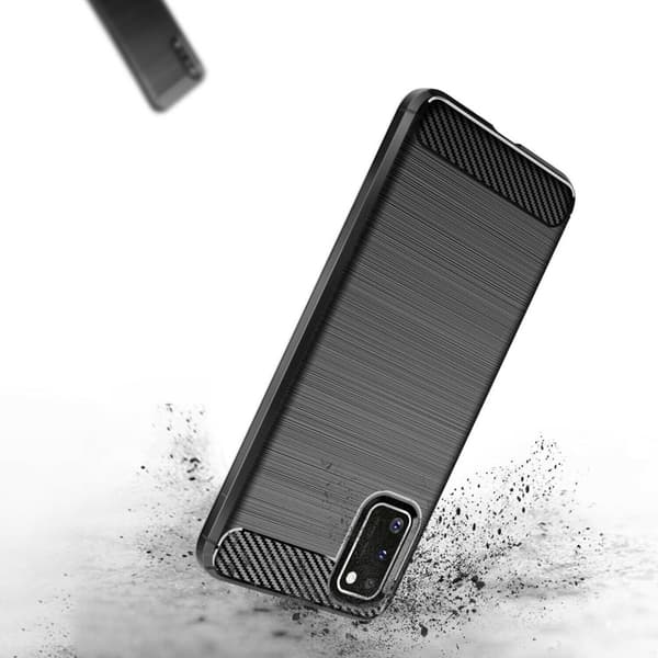 Stöttåligt Armor Carbon TPU-skal Samsung A41