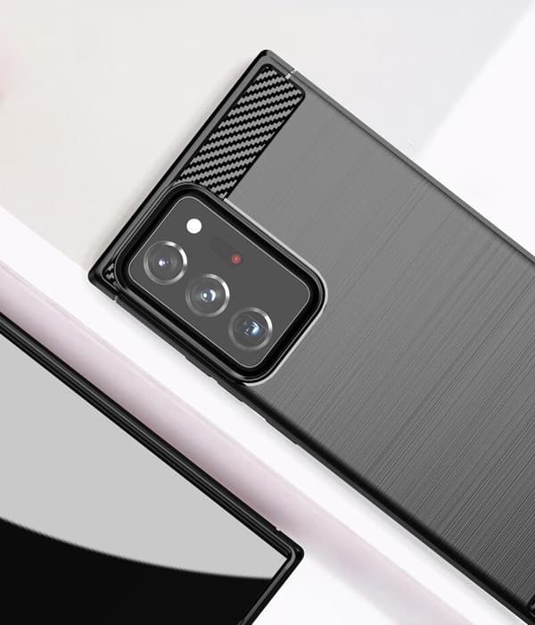 Stöttåligt Armor Carbon TPU-skal Samsung Note 20 Ultra