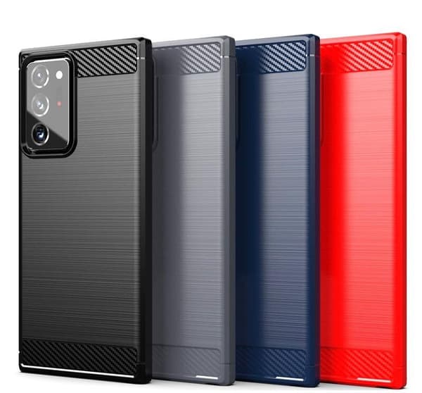 Stöttåligt Armor Carbon TPU-skal Samsung Note 20 Ultra