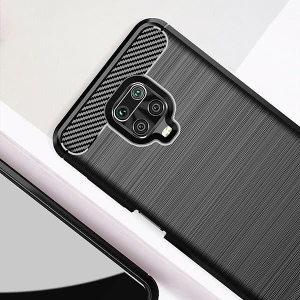 Stöttåligt Armor Carbon TPU-skal Xiaomi Redmi Note 9 Pro
