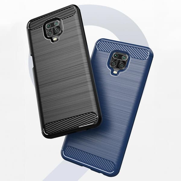 Stöttåligt Armor Carbon TPU-skal Xiaomi Redmi Note 9 Pro