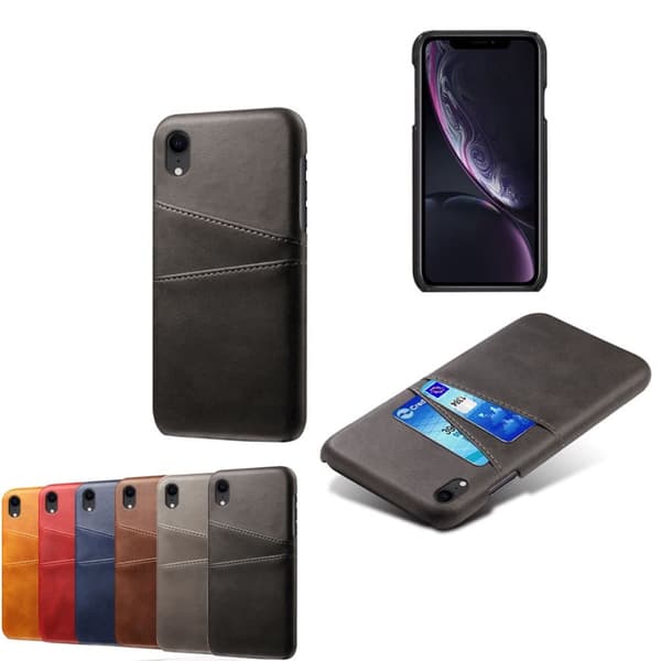 Iphone XR skal kort Svart