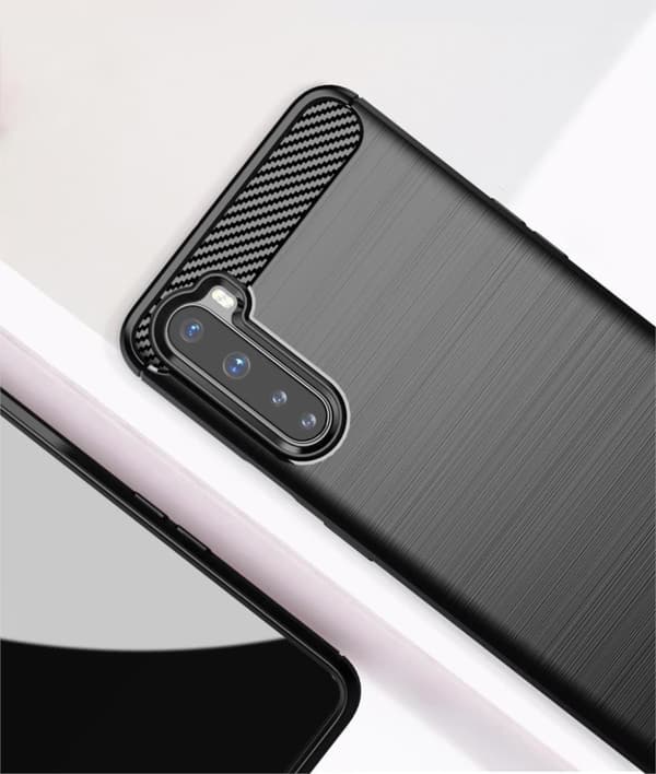Stöttåligt Armor Carbon TPU-skal Oneplus Nord