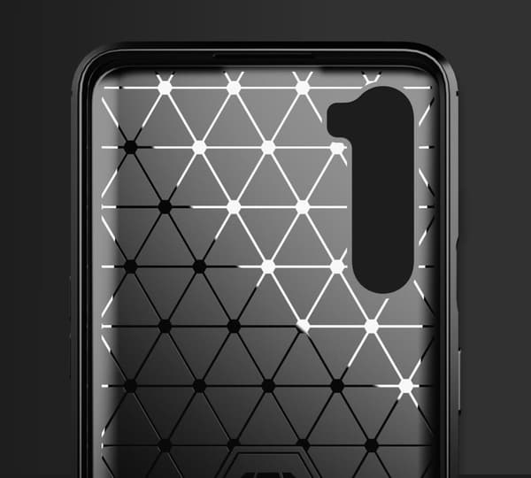 Stöttåligt Armor Carbon TPU-skal Oneplus Nord