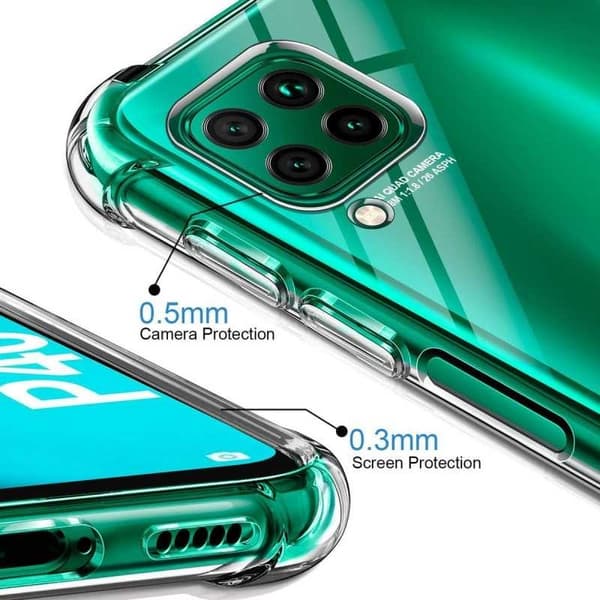 Huawei P40 Lite Stöttåligt Skal med Förstärkta Hörn