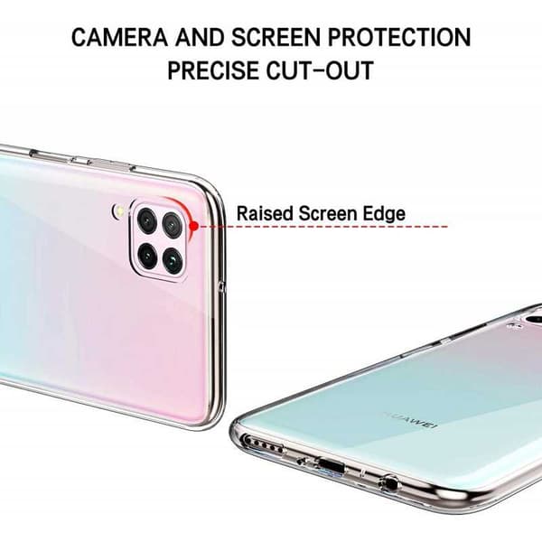 Huawei P40 Lite stødabsorberende silikonecover Enkelt