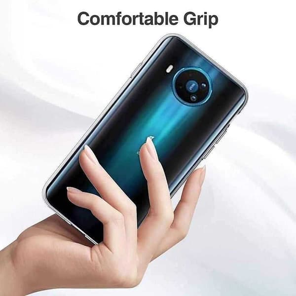 Nokia 8.3 Stöttåligt Genomskinligt Skal Simple