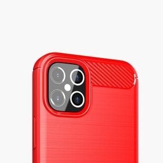 SKALO iPhone 12 Pro Max Armor Carbon Iskunkestävä TPU suojakuori