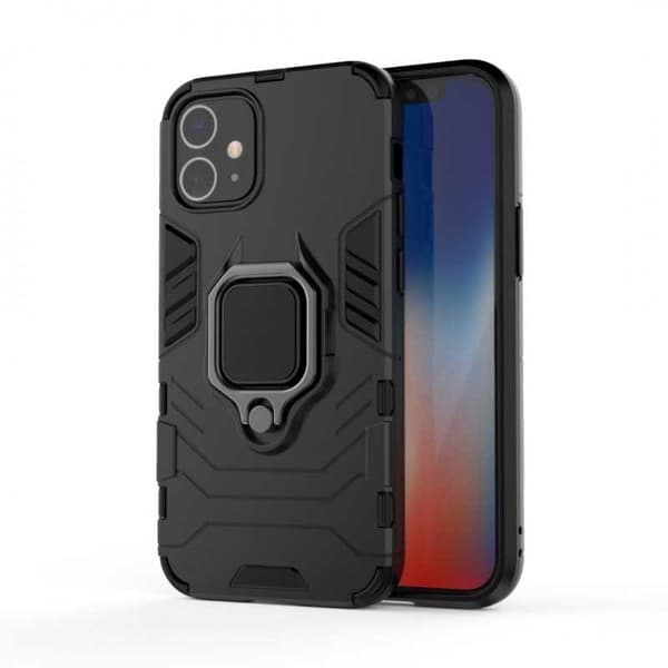iPhone 12 Mini Shockproof Cover med Ring Holder ThinArmor