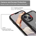 Miniatyrbillede 2 af 5: iPhone 12 Mini Praktisk stødsikkert cover med ringholder V4