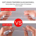 Miniatyrbillede 7 af 7: iPhone 12 Mini stødabsorberende skal 9H hærdet glas bagside af glas