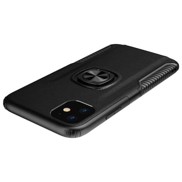 iPhone 12 Mini Praktisk stødsikkert cover med ringholder V5