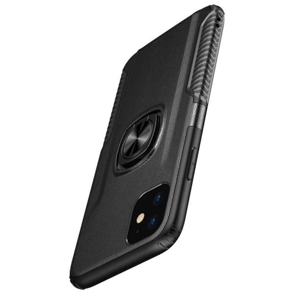 iPhone 12 Mini Praktisk stødsikkert cover med ringholder V5