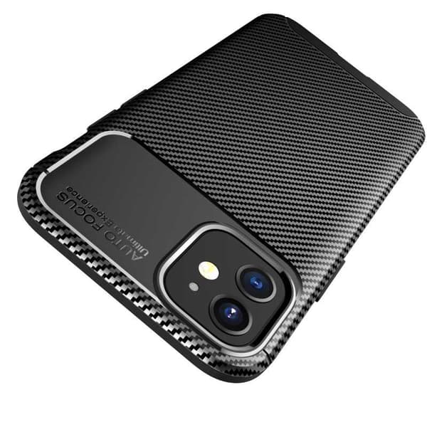 iPhone 12 Mini Shockproof Slim Cover FullCarbon V4