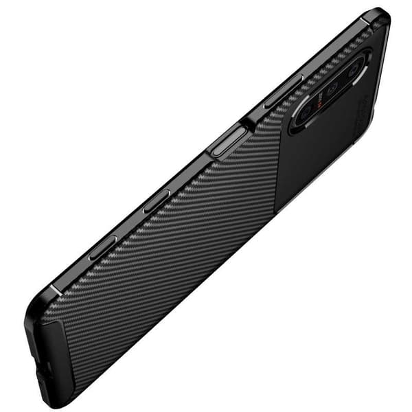 Xperia 5 II Shockproof Slim Cover FullCarbon V4