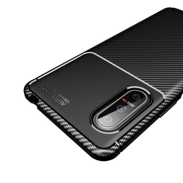 Xperia 5 II Shockproof Slim Cover FullCarbon V4