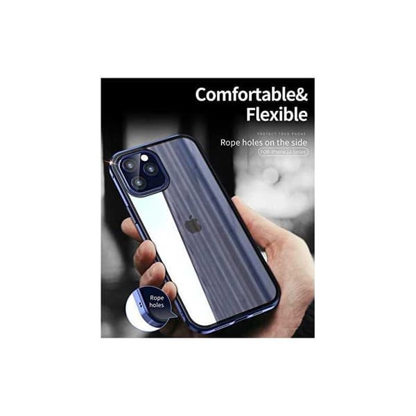 iPhone 11 Pro Max Heltäckande Premium Skal Glassback V4