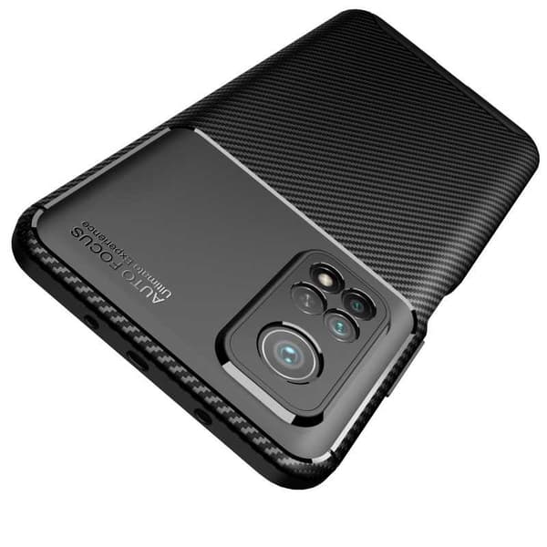 Xiaomi Mi 10T / Mi 10T Pro Stöttåligt Slimmat Skal FullCarbon V4
