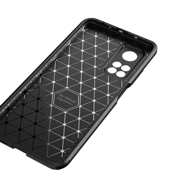 Xiaomi Mi 10T / Mi 10T Pro Stöttåligt Slimmat Skal FullCarbon V4