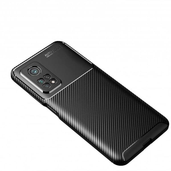Xiaomi Mi 10T / Mi 10T Pro Stöttåligt Slimmat Skal FullCarbon V4