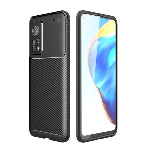 Xiaomi Mi 10T / Mi 10T Pro Stöttåligt Slimmat Skal FullCarbon V4