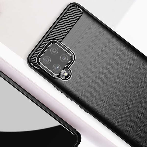 Samsung A42 5G Stat Resistant Shell Slimcarbon