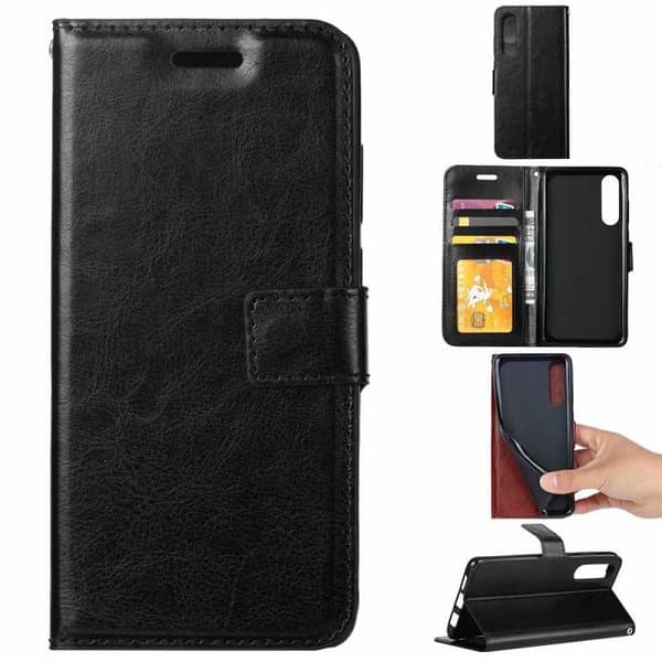 Sony Xperia 5 II Pung Etui PU Læder 4 RUMM