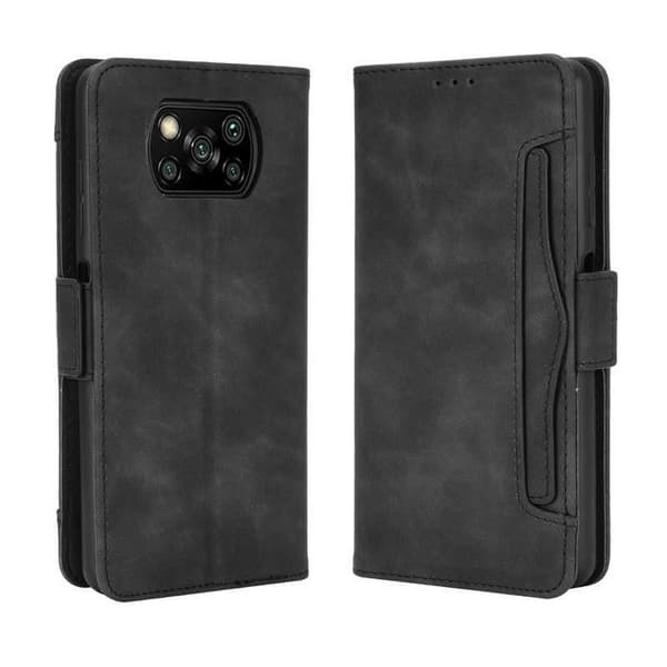 Xiaomi Poco X3 NFC Wallet Case PU-lektioner 6-Union Winston V3