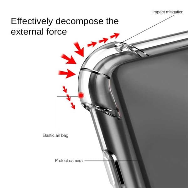 Xiaomi Poco X3 NFC stødabsorberende silikoneskal Shockr