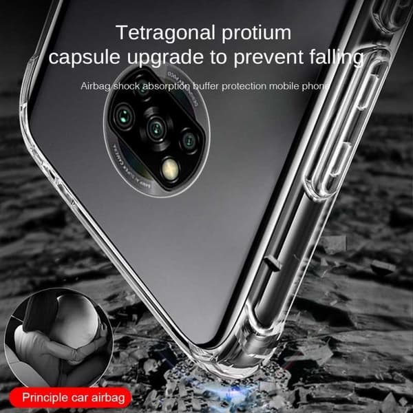 Xiaomi Poco X3 NFC stødabsorberende silikoneskal Shockr