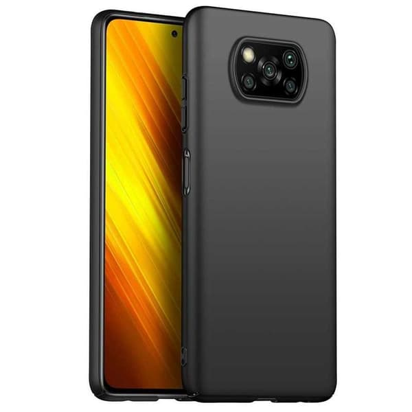 Xiaomi Poco X3 NFC Ultratunt Mattsvart Skal Basic V2