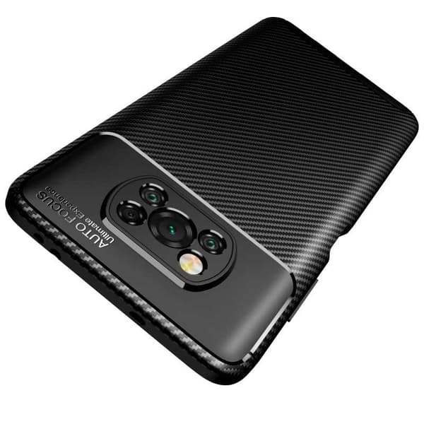 Xioami Poco X3 NFC Stöttåligt Slimmat Skal FullCarbon V4