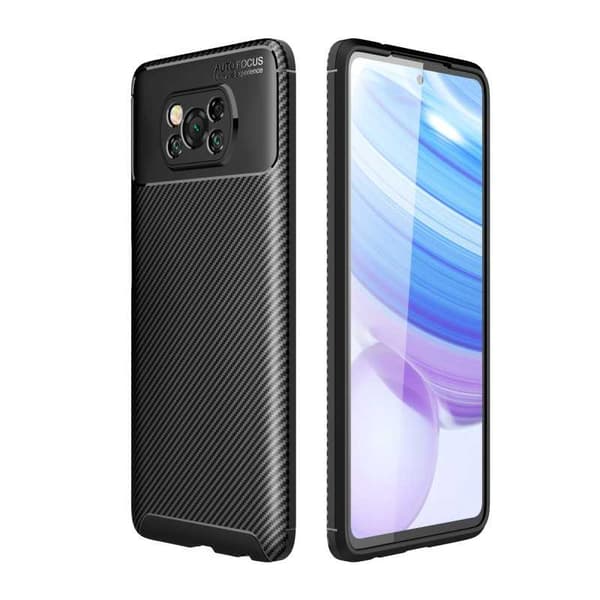 Xioami Poco X3 NFC Stöttåligt Slimmat Skal FullCarbon V4