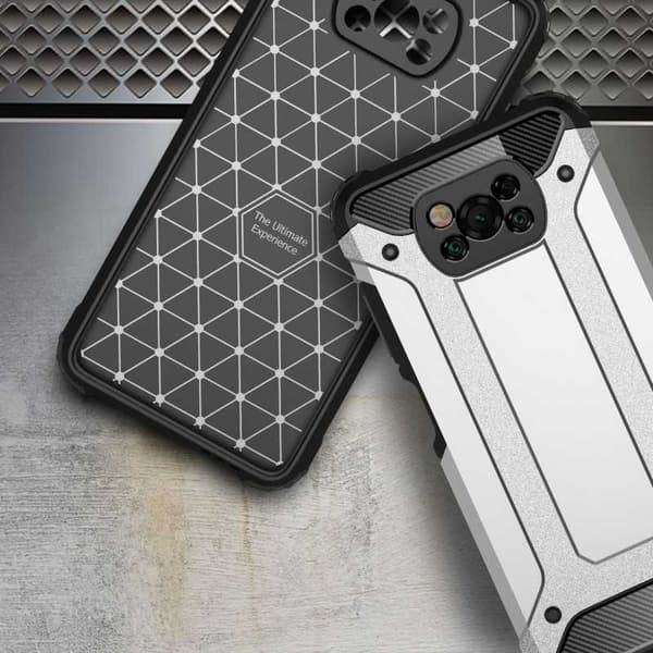 Xiaomi Poco X3 NFC Stöttåligt Skal SlimArmor - Svart