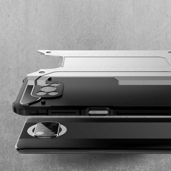 Xiaomi Poco X3 NFC Stöttåligt Skal SlimArmor - Svart