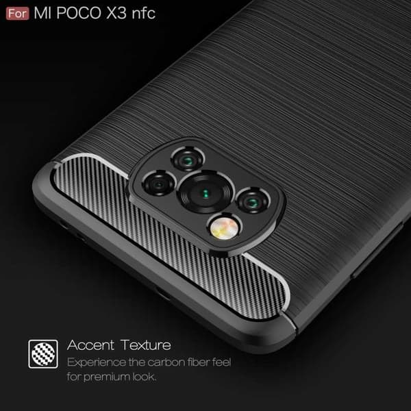 Xiaomi Poco X3 NFC Support Resistent Shell Slimcarbon