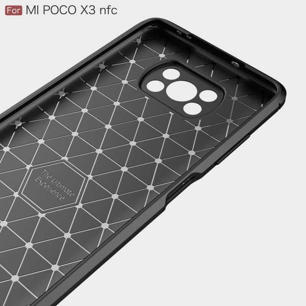 Xiaomi Poco X3 NFC Support Resistent Shell Slimcarbon