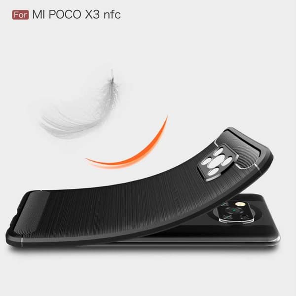 Xiaomi Poco X3 NFC Support Resistent Shell Slimcarbon