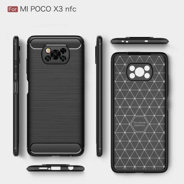 Xiaomi Poco X3 NFC Support Resistent Shell Slimcarbon