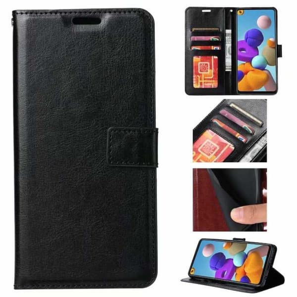 Xiaomi Poco X3 NFC Wallet Case PU-lektioner 4-Unions Evry