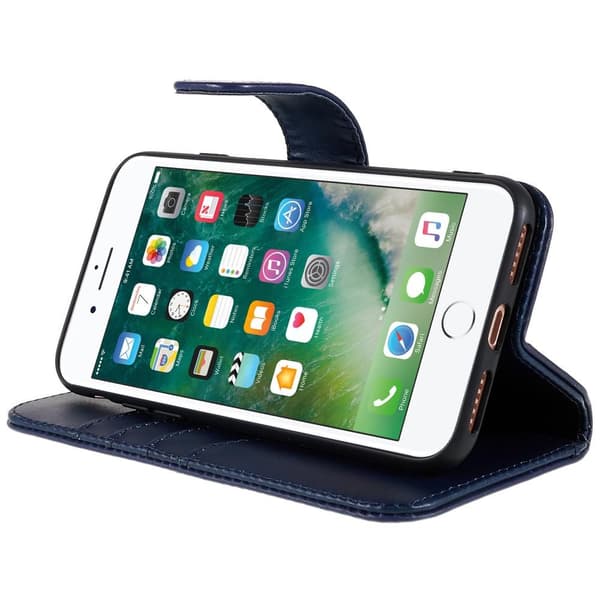 Nordic Covers iPhone 7/8/SE Essential Leather Suojakotelo Heron Blue
