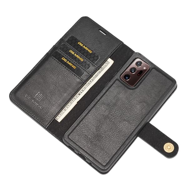 Samsung Galaxy Note 20 Ultra Etui Löstagbart Cover Sort